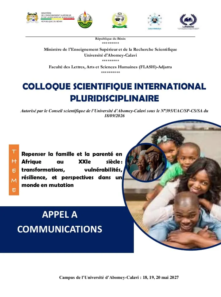 Bénin : un colloque international sur la famille en Afrique annoncé pour 2027