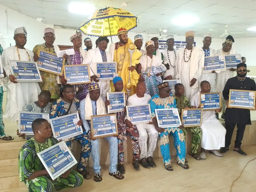 Abomey-Calavi :La Conavauth installe son bureau communal pour réunifier le vaudoun Thron