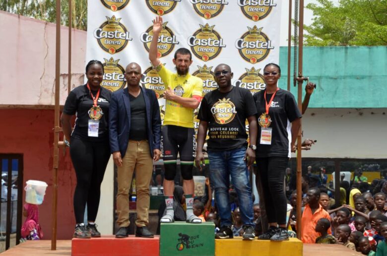 19ème tour cycliste international du Bénin :  L’Algérien Lagab Azzedine enlève la 1ère étape