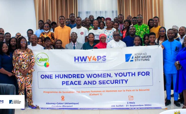 Culture de la paix : le Ramp-Bénin initie 100 jeunes filles