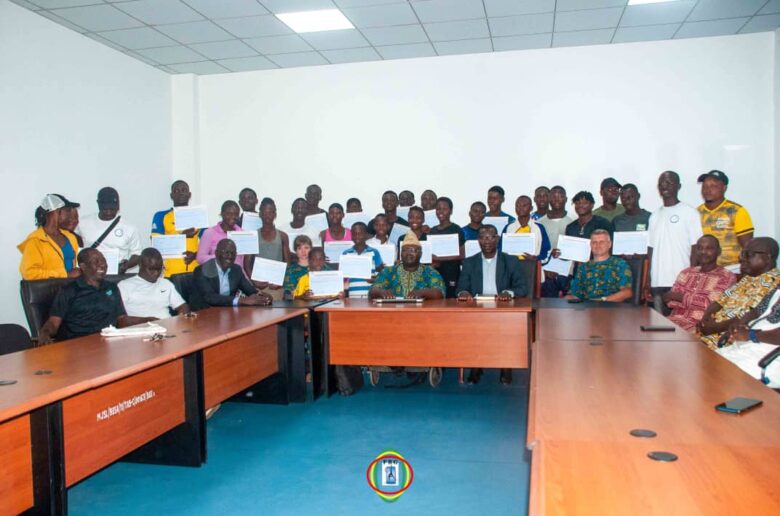 Championnat d’Afrique de gymnastique aérobic : Athlètes et entraineurs s’aguerrissent pour la compétition