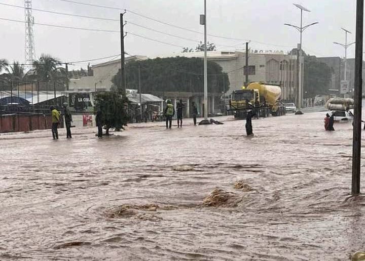 Inondation à Parakou : Maisons, voiture, artères... englouties par les eaux de pluie