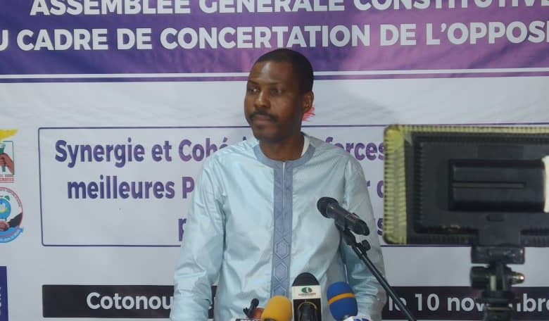 Cadre de concertation de l’opposition : Daniel Edah fait une promesse aux béninois