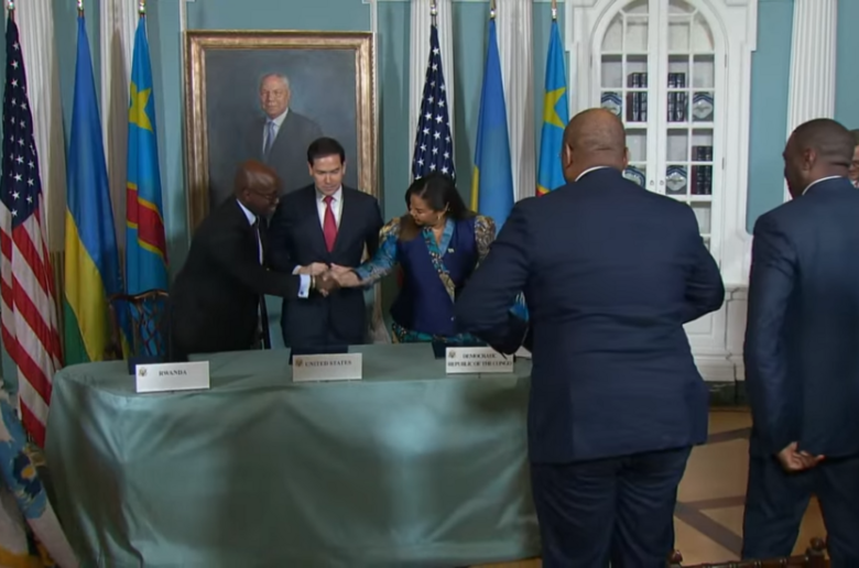 Diplomatie : La RDC et le Rwanda signent un accord de paix à Washington