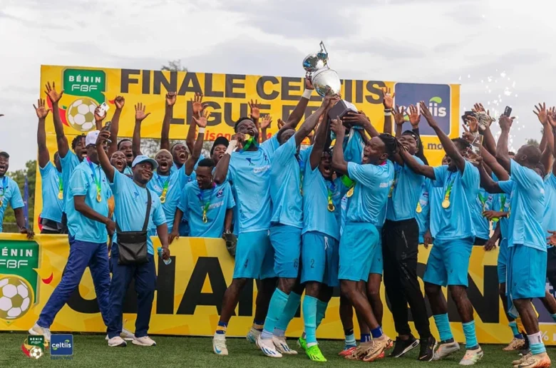 Ligue pro 2025 au Bénin : Dadjè FC sacré champion devant Coton FC