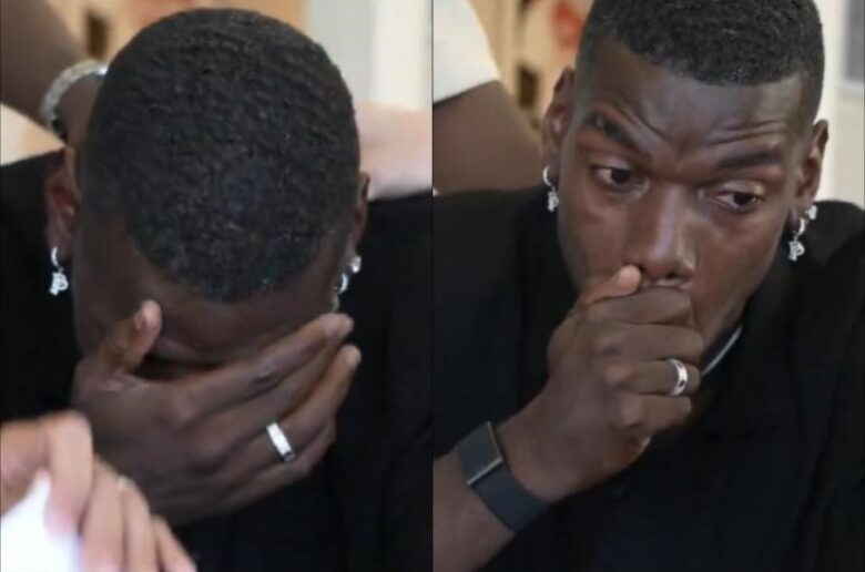 AS Monaco: Paul Pogba en larmes au moment de signer son contrat