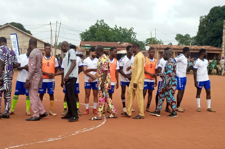 4ème édition du Tournoi Inter-clubs d’Adjagbo (TICA) :Comlan Paul ODAH donne le coup d’envoi