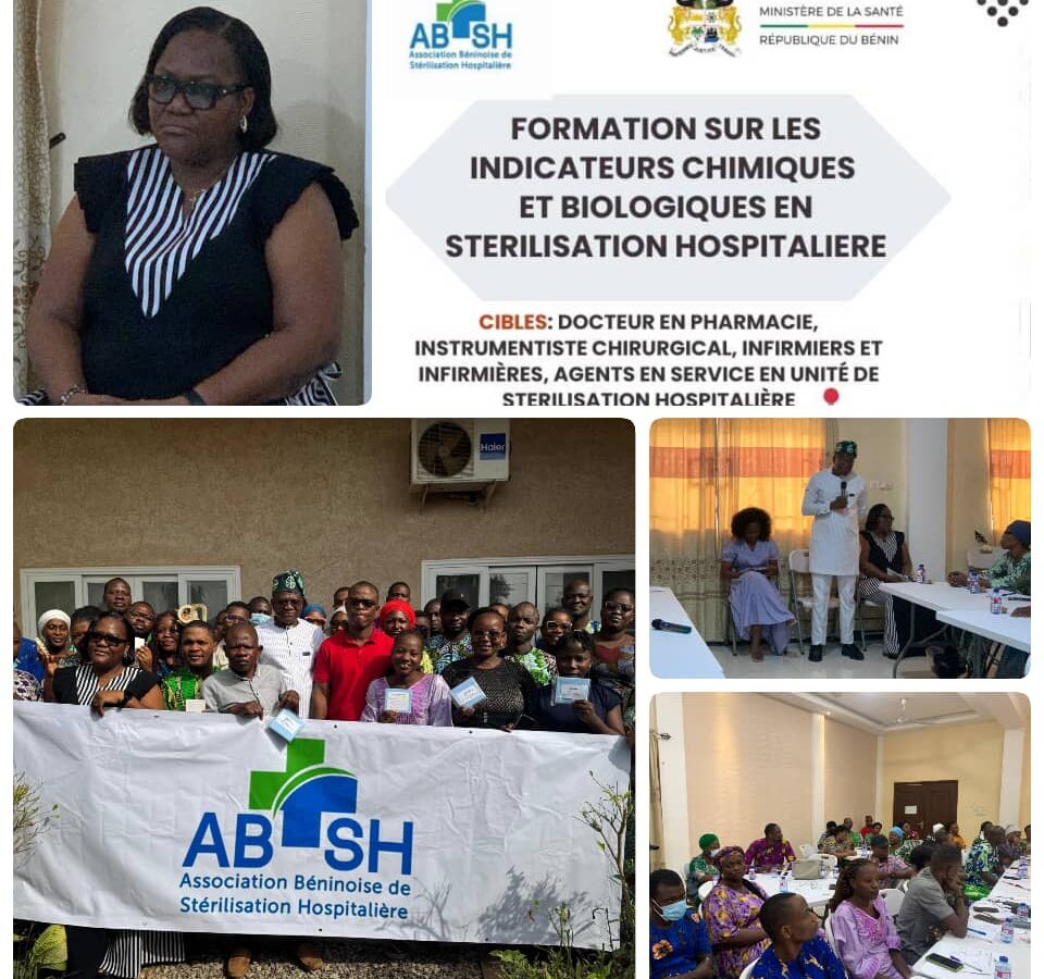 Bénin : L’ABSH renforce les compétences des acteurs de la stérilisation hospitalière à Abomey-Calavi