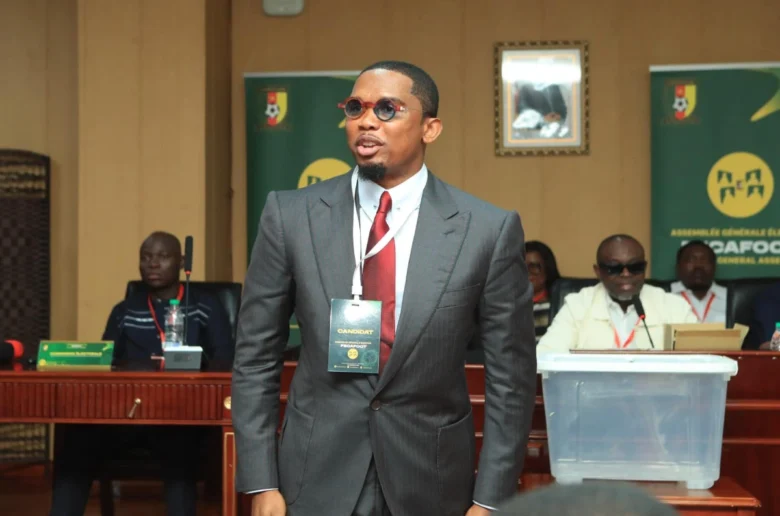 Fecafoot : Samuel Eto’o Fils réélu pour un second mandat de 4 ans