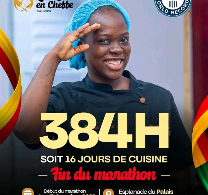 Fierté nationale au Guinness World Records : Keith Sonon clôt 384 heures historiques