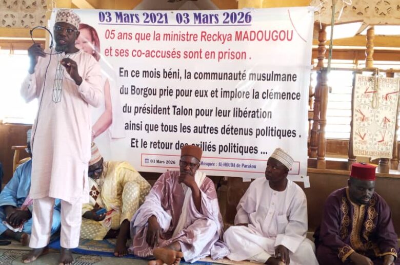 A l'occasion du 5ème anniversaire de sa détention : Parakou prie pour  Reckya Madougou