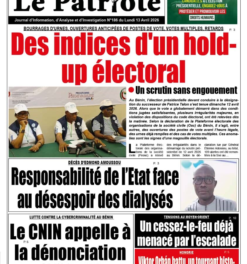 la une