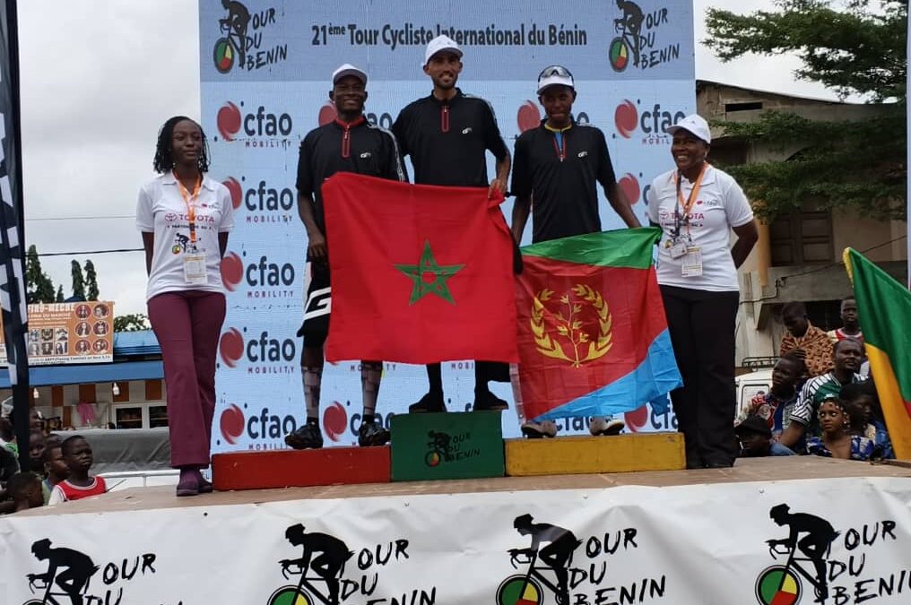 Tour cycliste international du Bénin : Le Marocain Mraouni Salah Eddine vainqueur de la 4ème étape