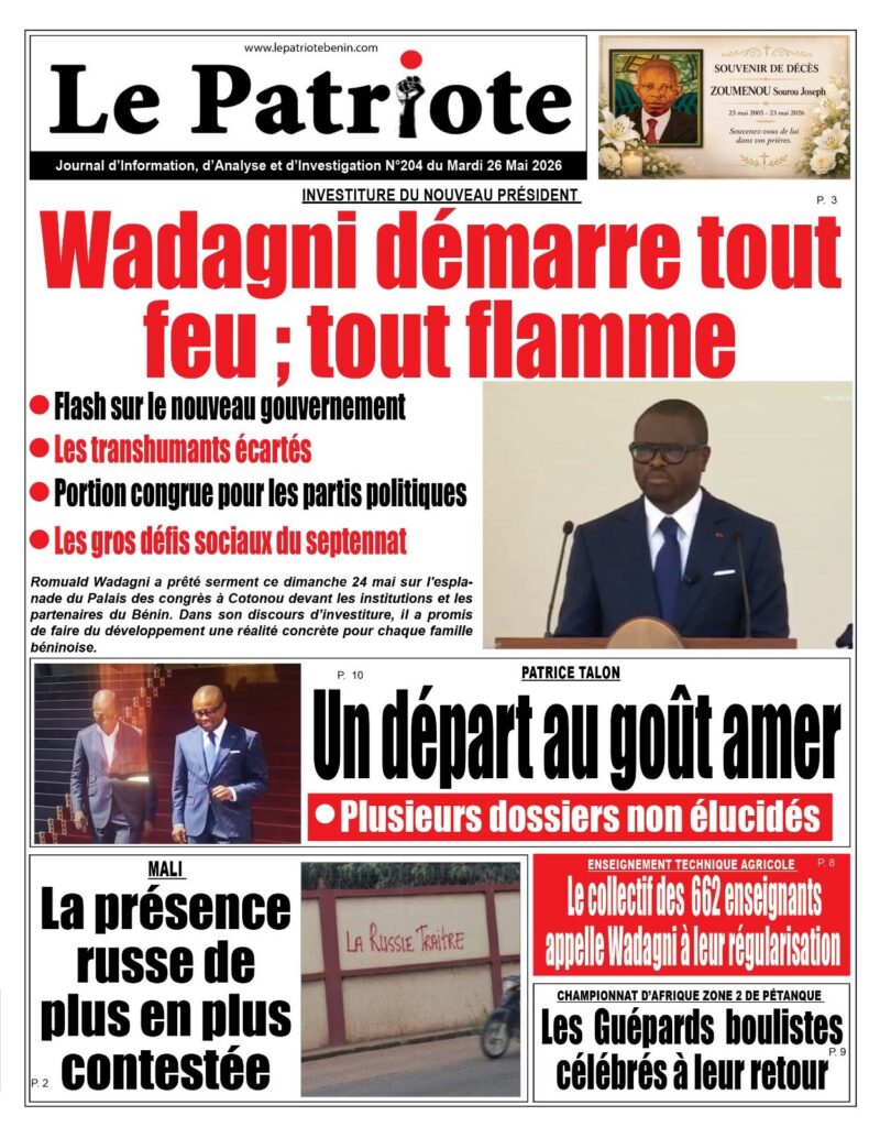 LA UNE