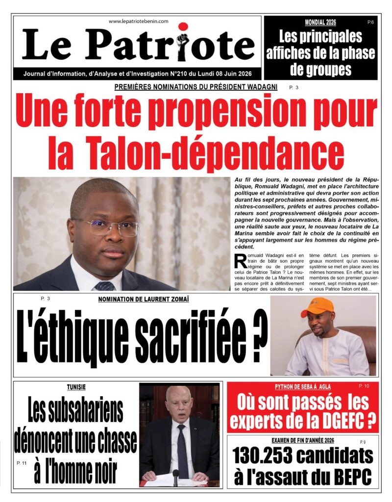 LA UNE