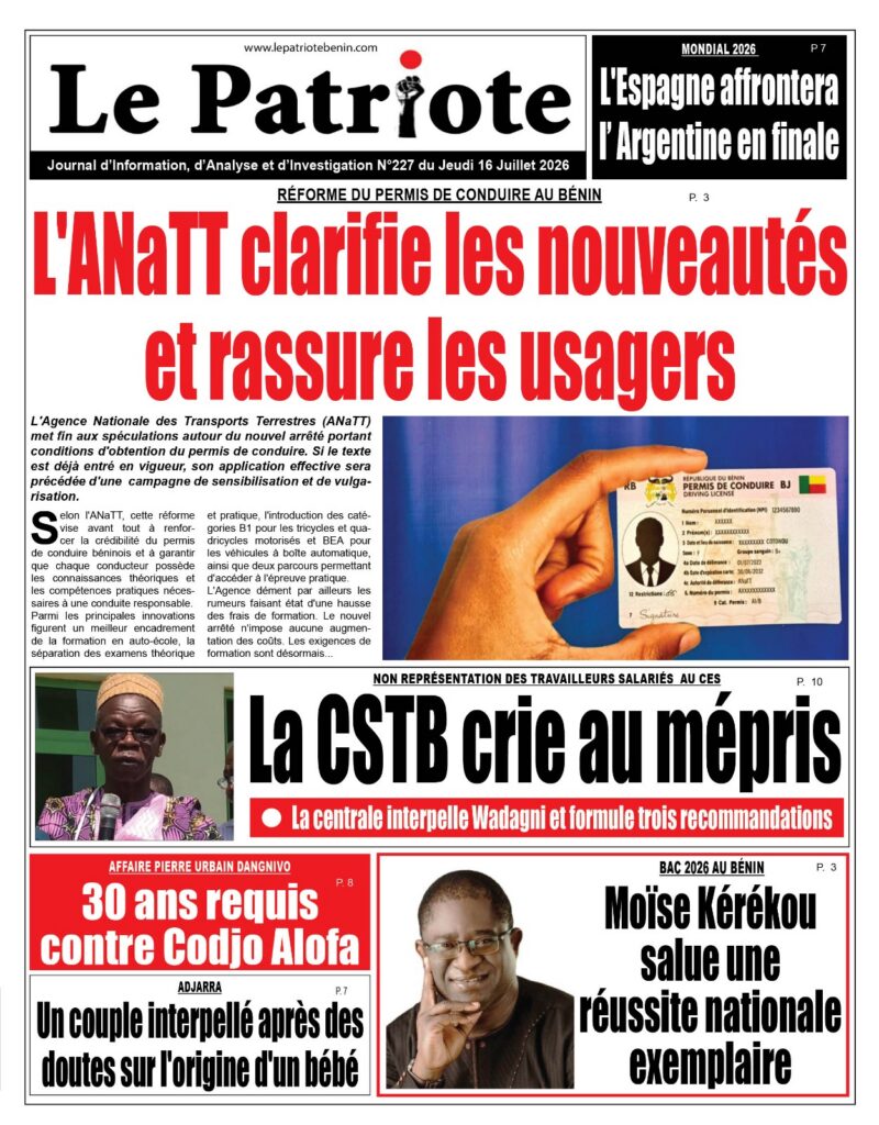 LA UNE