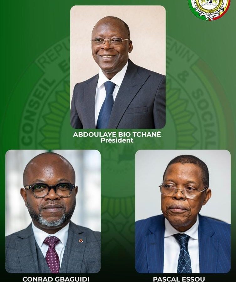 8ème mandature du Conseil Economique et Social : Abdoulaye BIO TCHANE  élu Président