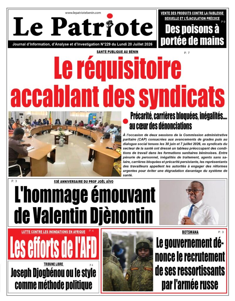 la une