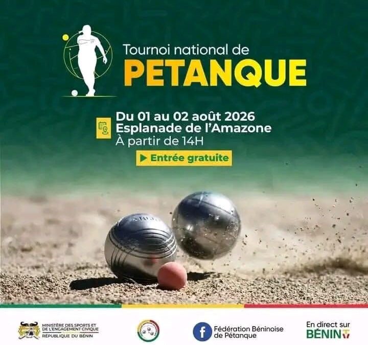 2ᵉ édition du Tournoi national de pétanque : le programme officiel dévoilé